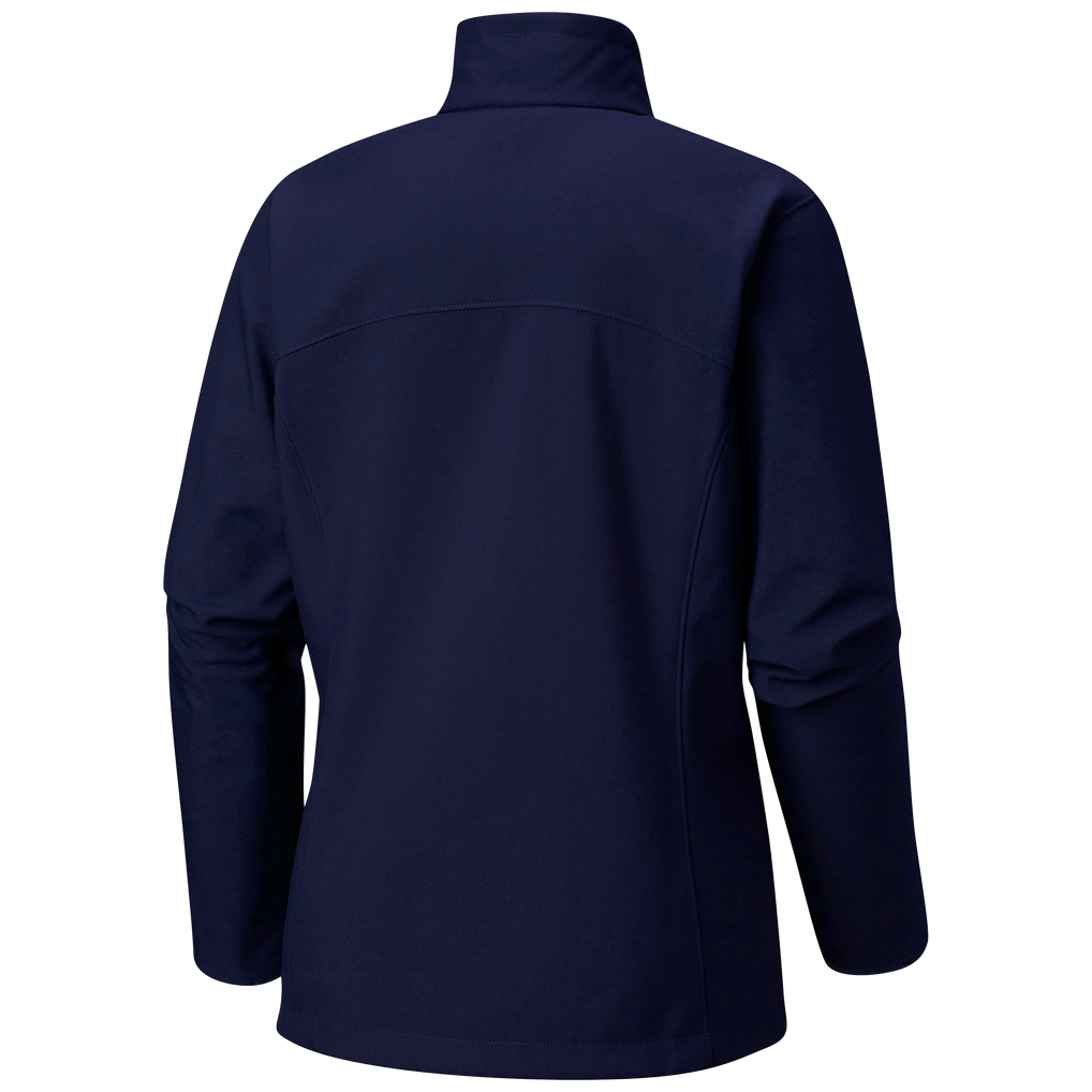  Columbus Blue Jackets Columbia Women's Kruser Ridge II Shoftshell Full-Zip Jacket - Navy